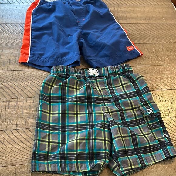 OP 🌊Pacific Set of 2 swim 🏊& sailing ⛵️shorts 🩳 blue shorts = vintage OP :) 🏝️ - Picture 10 of 17